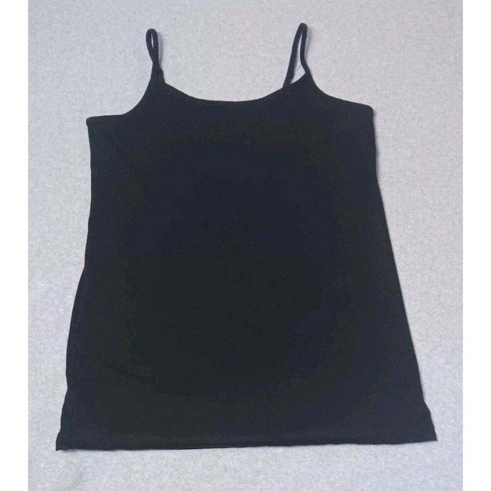 Torrid Fitted Foxy Cami Plus Size 2 Black Spaghetti Strap Layering Basic Casual